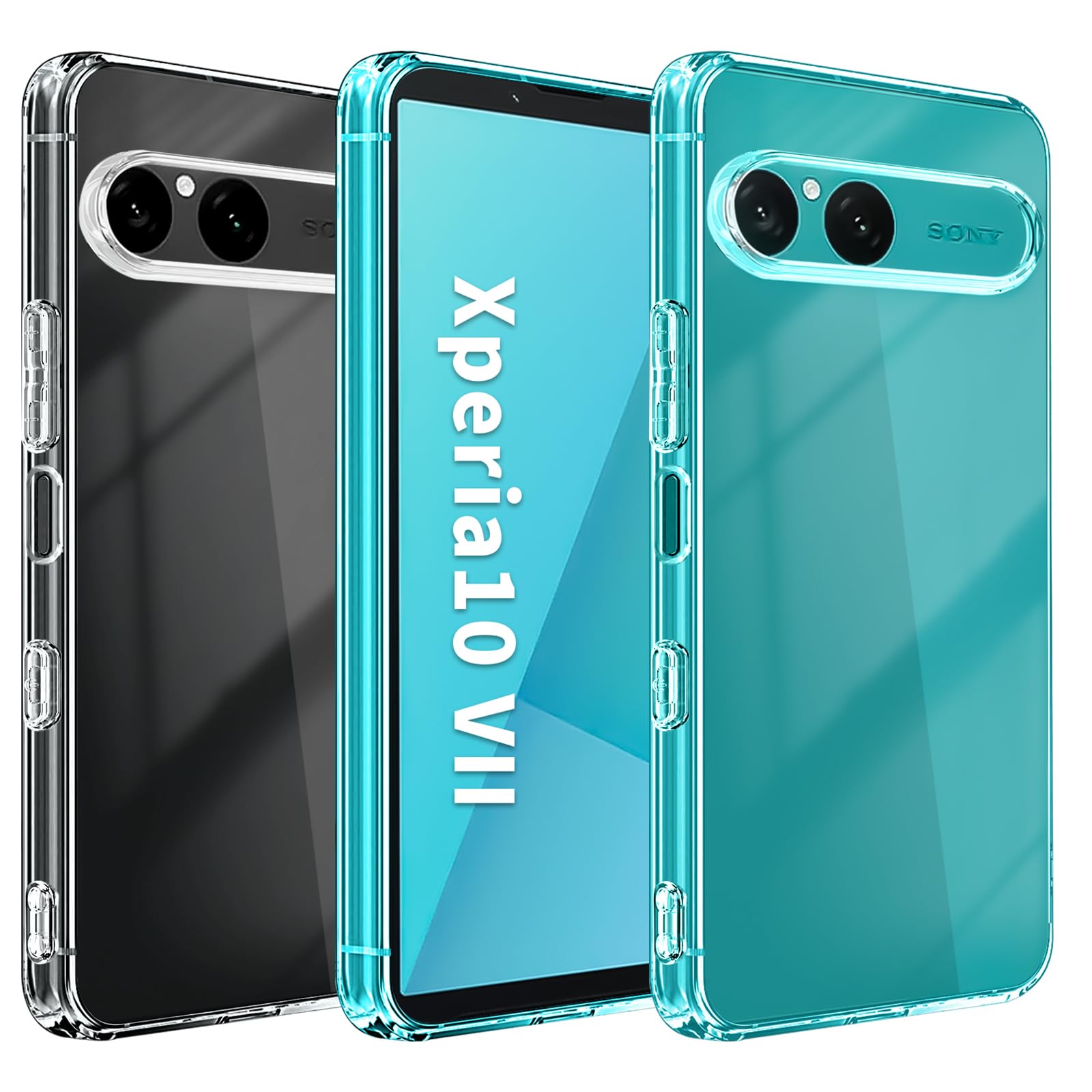 Amazon.co.jp: 【Blxnyt】SONY Xperia 10 VII 用 ケース クリア 薄型