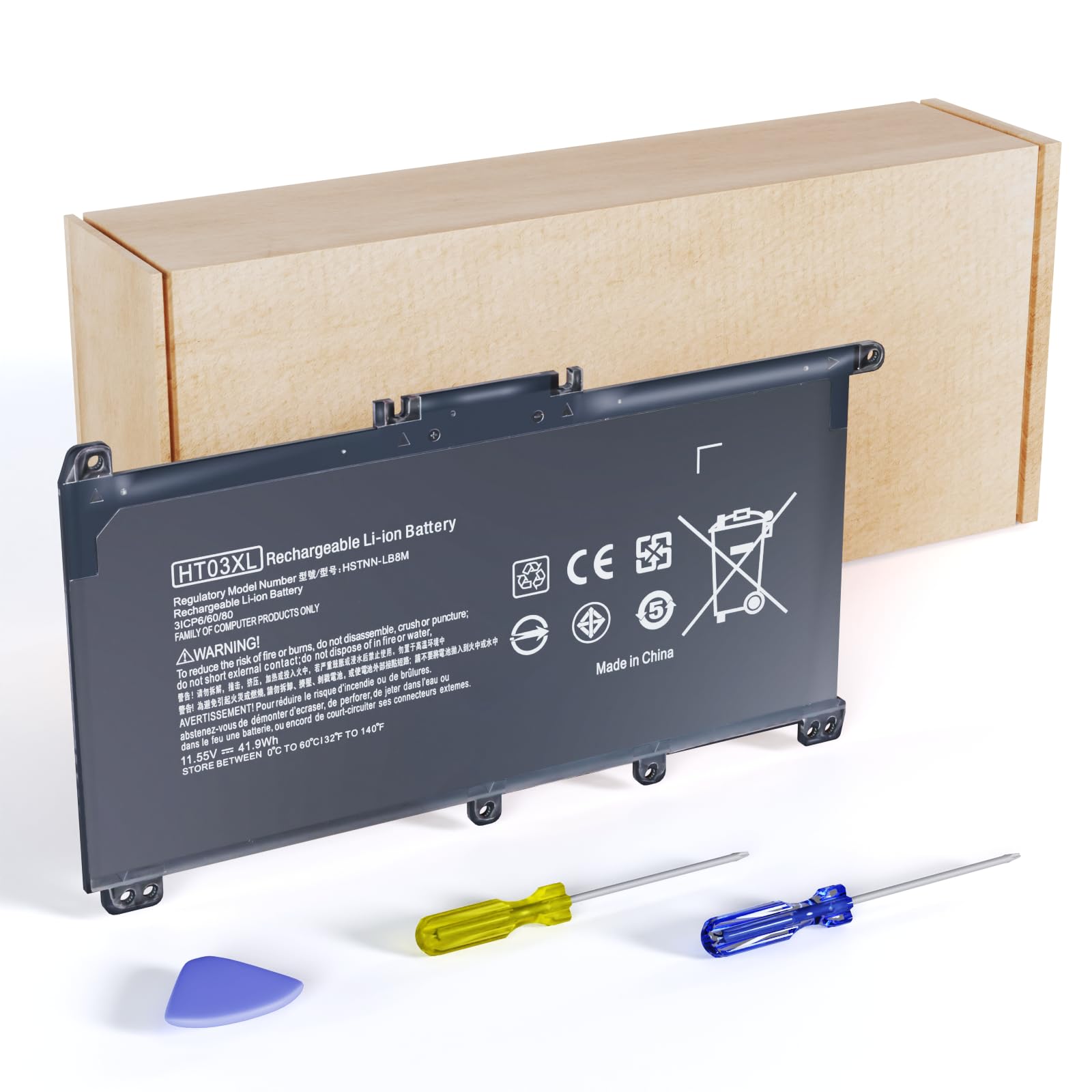HT03XL L11119-855 Battery for HP Pavilion 14 15 17 15-CR 15-CS 15-CW 15-DA 15-DB 15-DY 15G-DR 17-by 17-CA 14-CF 14-CK 14-CM Series:15-da012dx 15-da1005dx 17-ca0010cy 17-by1053dx L11421-542 L11421-2C2