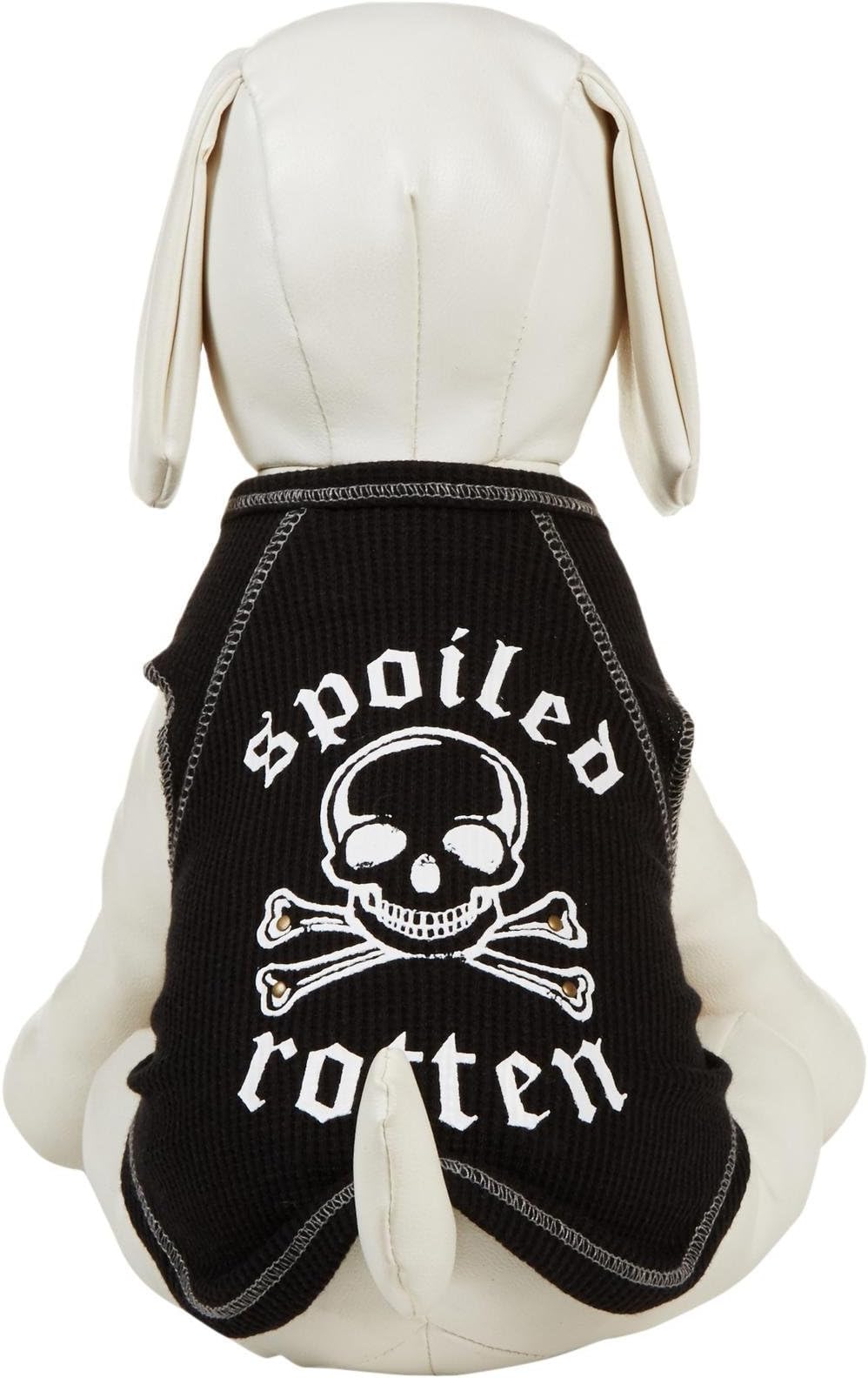 Spoiled Rotten Dog Tank - Black - Small