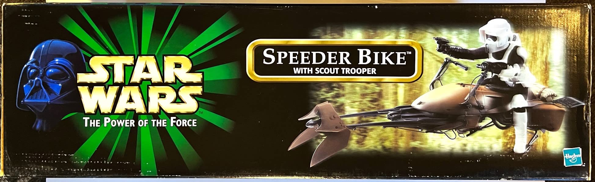 STAR WARS - SPEEDER BIKE with LUKE SKYWALKER - NEW 1996