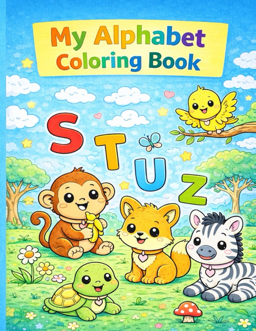 My alphabet Coloring book