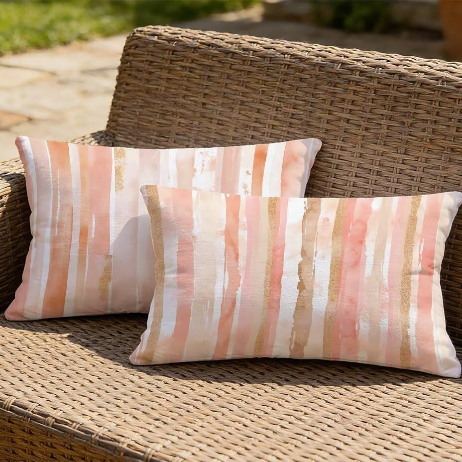 Coussin lombaire extérieur 40x80 rectangulaire imperméable de jardin