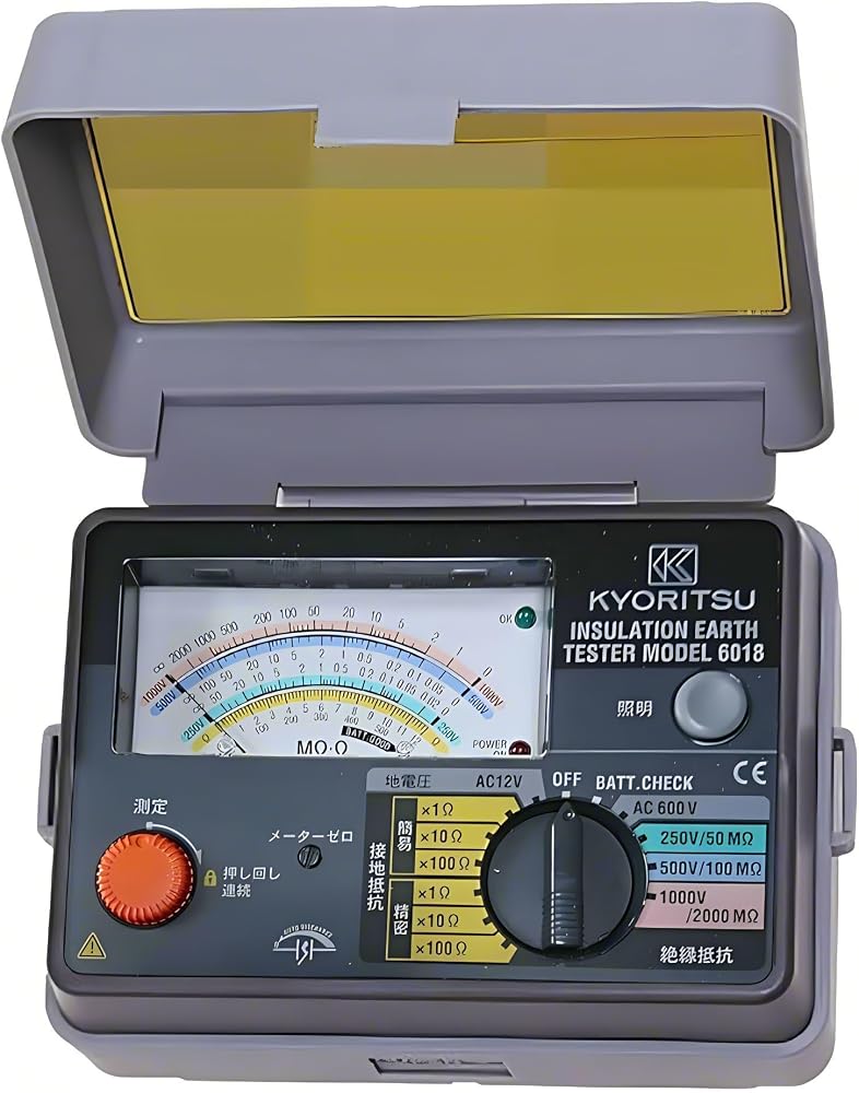 Japan Quality KYORITSU Multi Function Tester KEW 6018 3 in one Insulation Tester Earth Resistance Tester Earth Voltage Tester — 사진 1