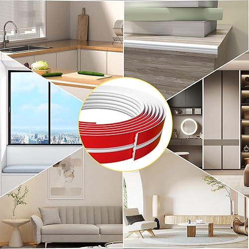 Miniatura 7 de Moldura flexible de esquina interior y exterior, moldura de pared para despegar y pegar, protector de esquina de pared, protectores de esquina