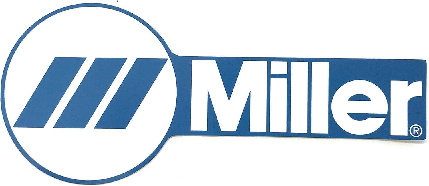 Miller Replacement Decal Miller Logo (2.5 x 6)
