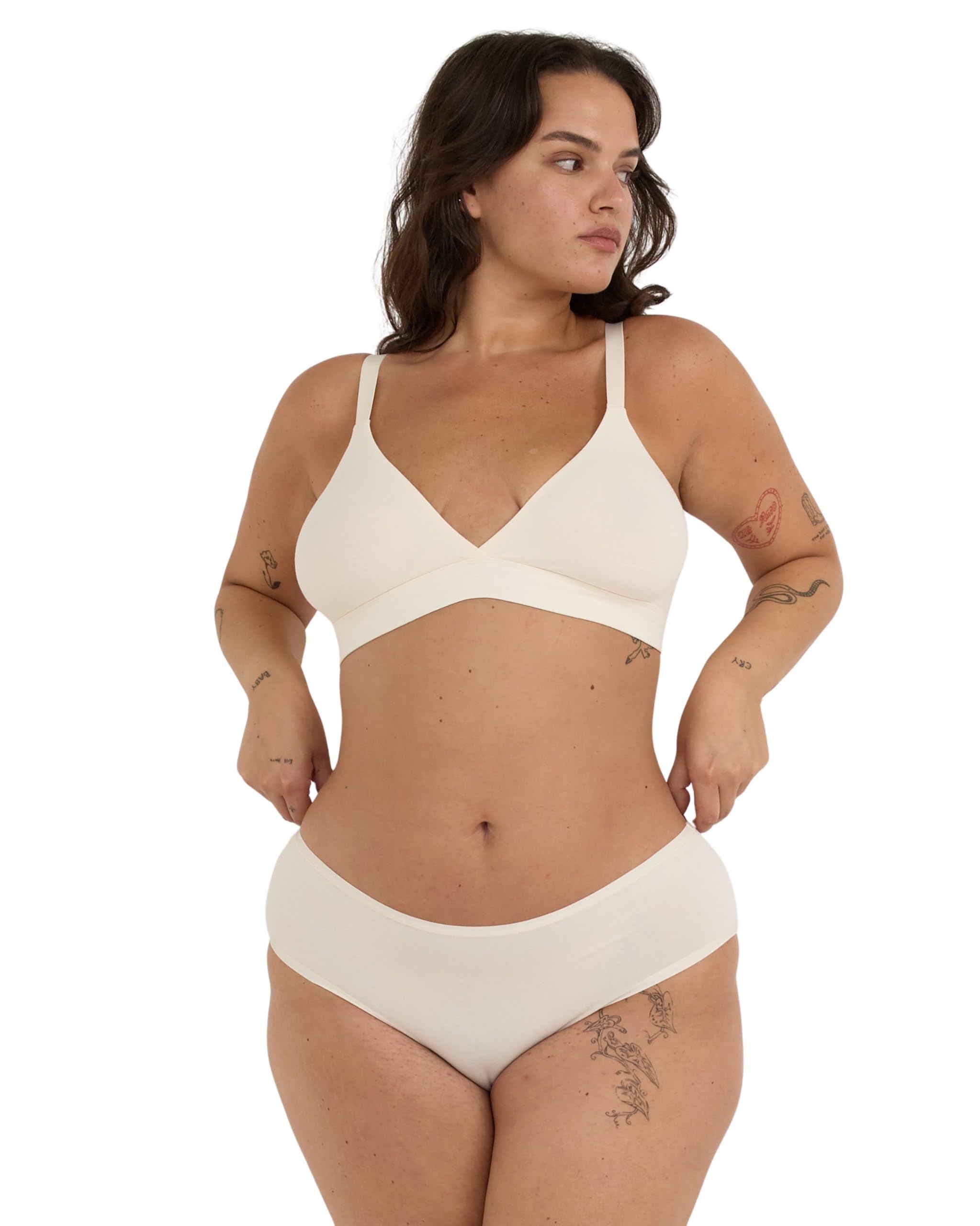 womens Core Brief Cotton Bikini Underwear-image-31