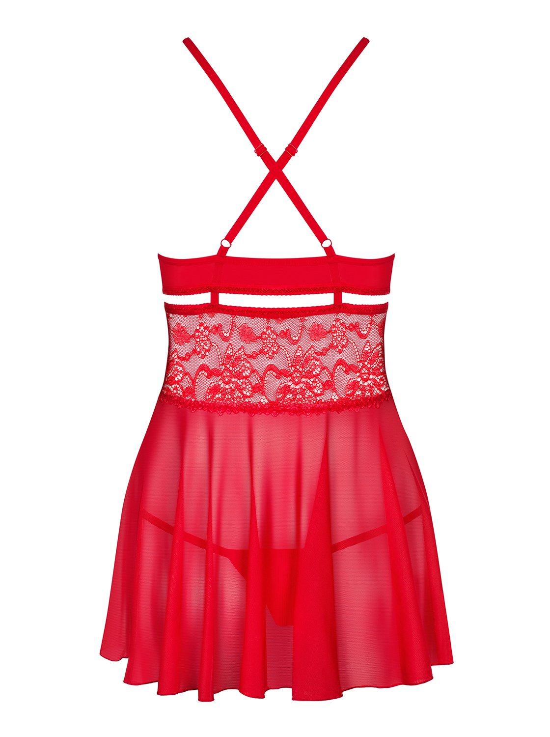 Obsessive Damen Babydoll mit String