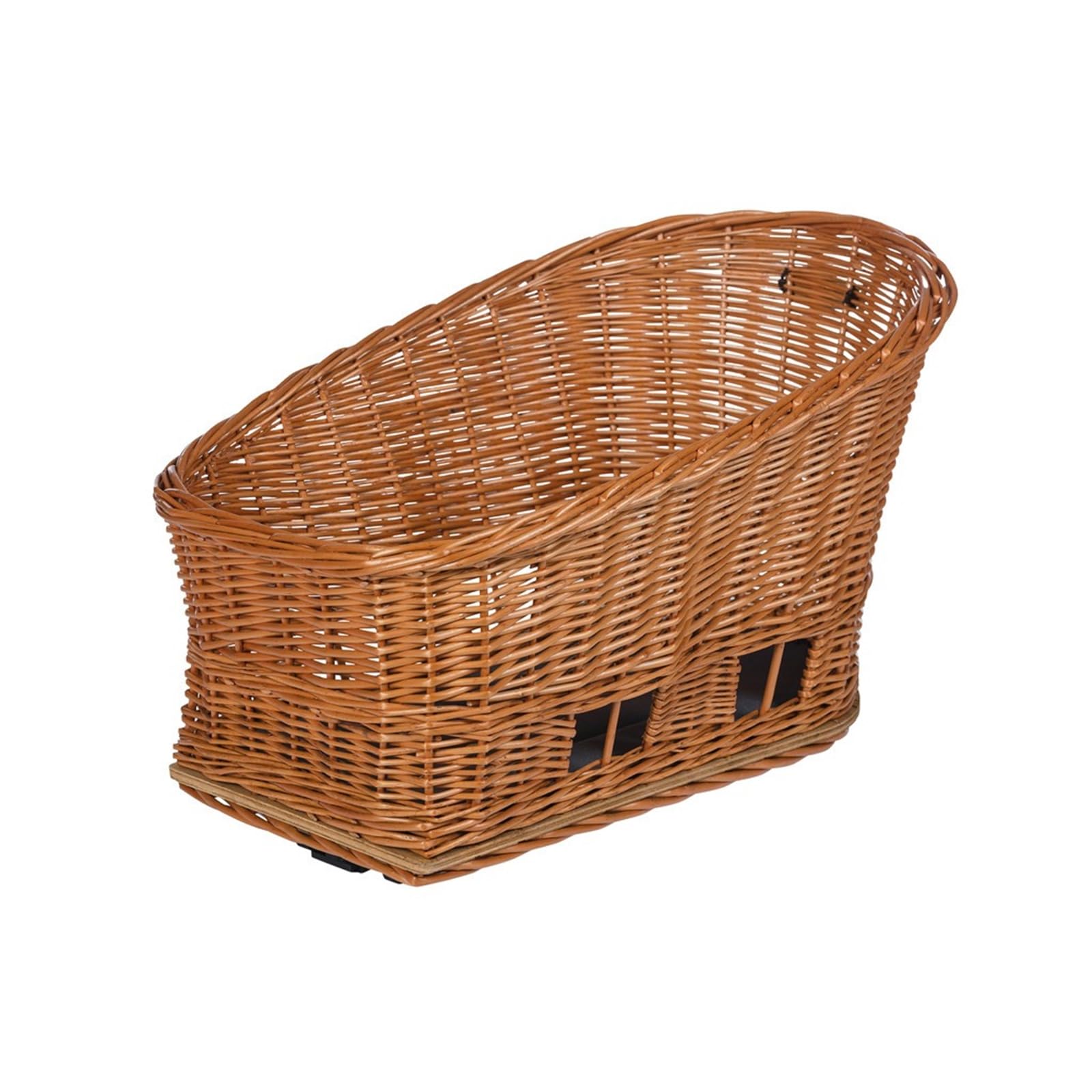 Basil Pasja Hundefahrradkorb - MIK inkl. - 30L - mit Kissen - Natur