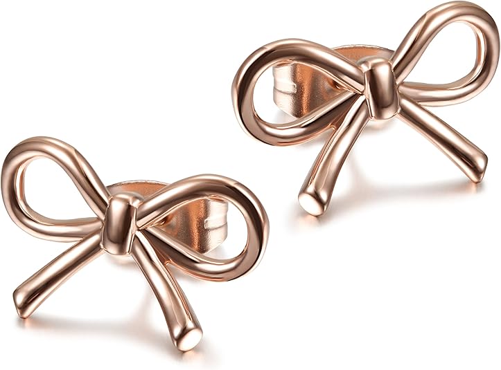 Amazon Ciunofor ペア レディース ピアス リボン かわいいな 蝶結び ステンレス 女性 プレゼント 18金rgp 3色展開 ピンクゴールド 白い ギフト包装 ピアス 通販 Amazon Ciunofor ペア レディース ピアス リボン かわいいな 蝶結び ステンレス 女性 プレゼント 18金rgp 3色展開 ピンクゴールド 白い ギフト包装 ピアス 通販