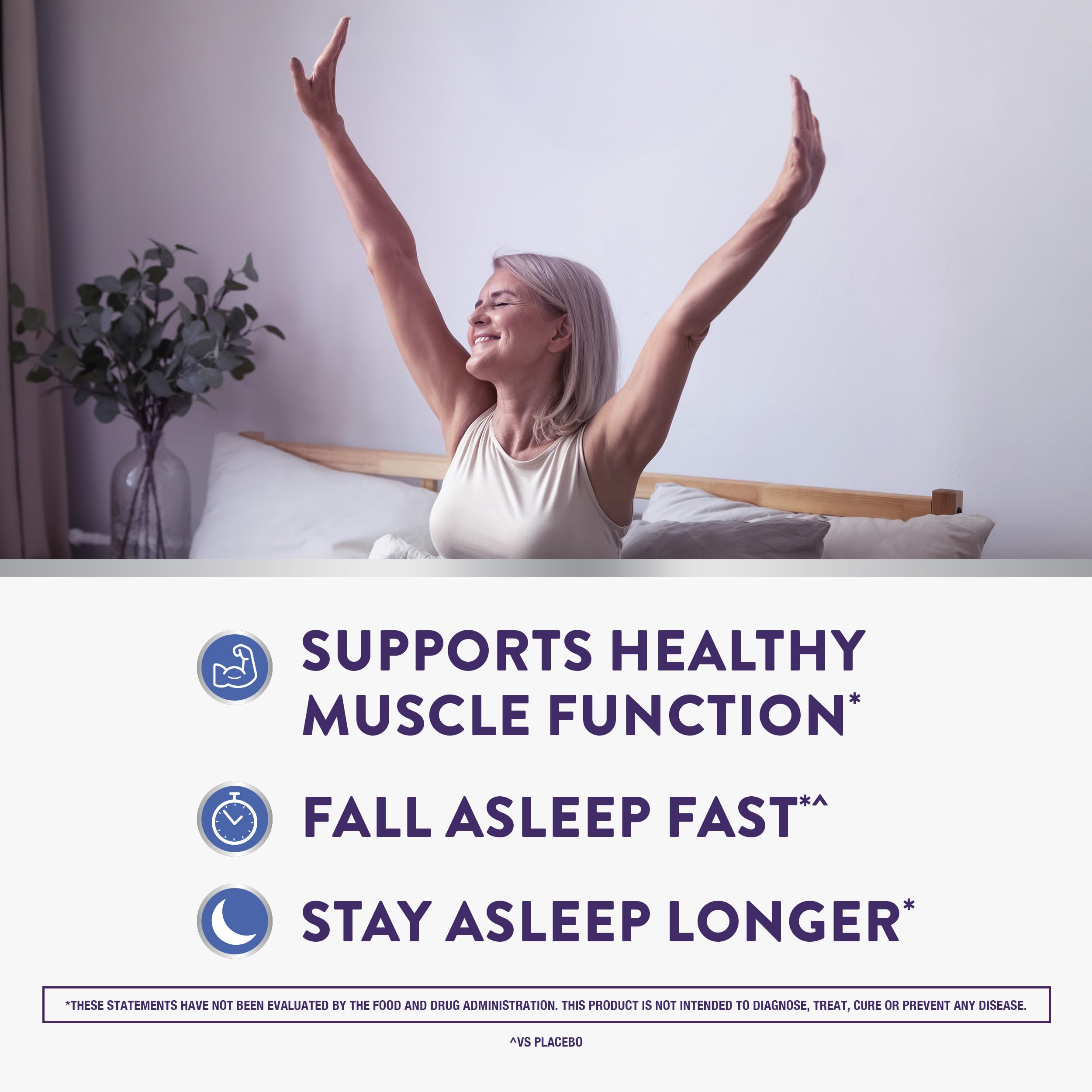 ZzzQuil Pure Zzzs + Magnesium, Sleep Aid, Magnesium Citrate and Melatonin Gummies, Melatonin 2mg, Sleep Aids for Adults, Mixed Berry Flavored, 60 Sleep Gummies — Amazon image 4