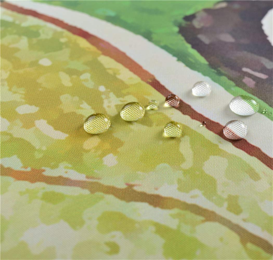 Chickw1 Nappe De Table Ronde Élastique Ajustable, Imprimé Totem