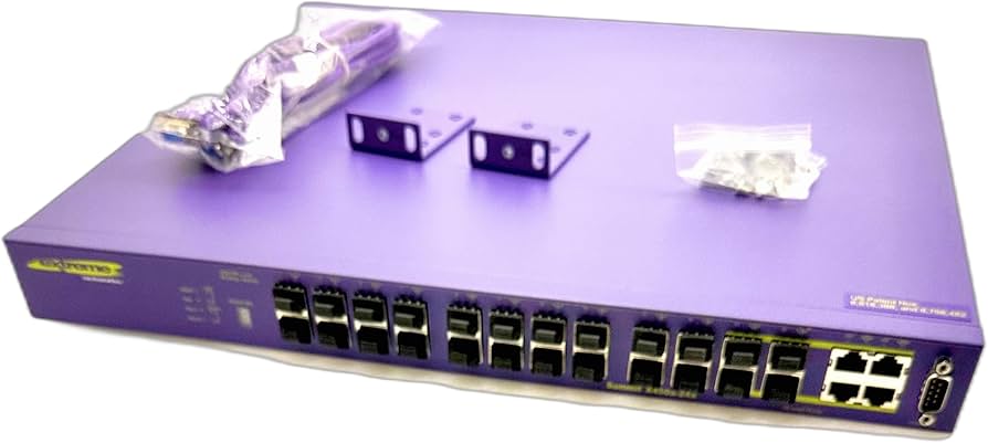 エクストリームネットワークス スイッチングハブ Summit X450a-24t Amazon.com: Extreme Network Summit X450a-24x Managed Layer 3