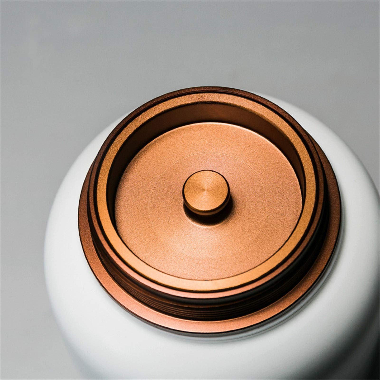 Keramik-Teekanister Teedose aus Keramik, Emaille, große Dose, Deckel, Küche, Vorratsdose für Kaffee, Gewürze