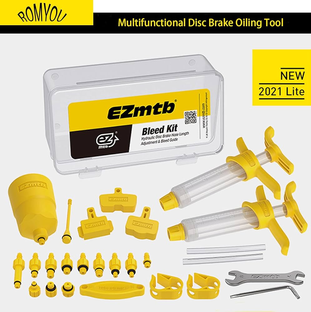 Amazon | ROWYOU バイクブリードキット シマノ油圧ディスクブレーキ用