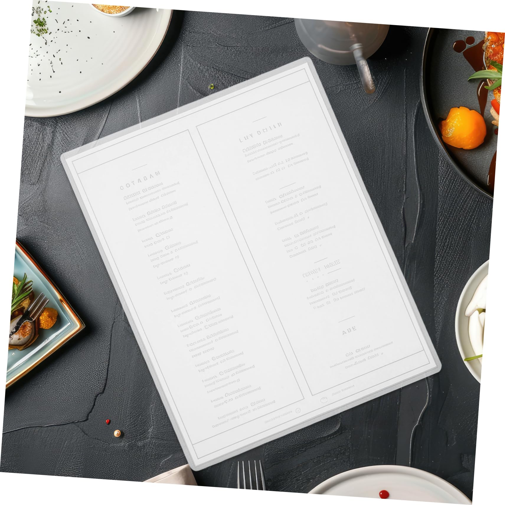 30 Pezzi Custodie Rigide Trasparenti Per Poster Menu Album Fotografici Protezioni Plastica Documenti Carta Foto