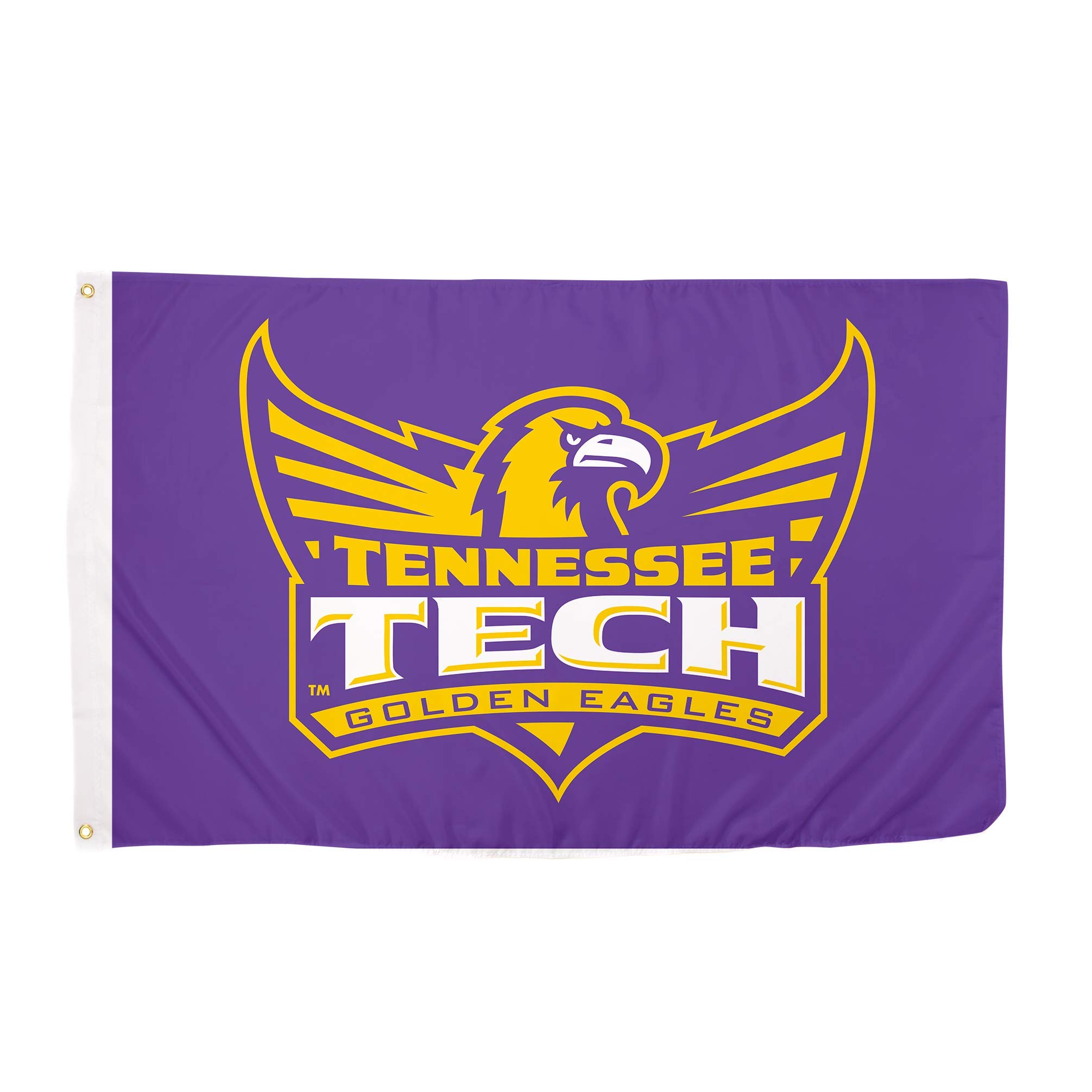 Desert Cactus Tennessee Technological University TTU Flag - 3 x 5 Feet Golden Eagles Banner, Indoor/Outdoor Durable Fabric, 100% Polyester Design (Style 1)