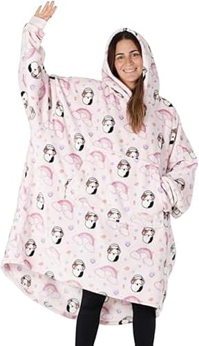 THE COMFY Dream JR Squishmallows - Manta de gran tamaño para mujeres y niños, manta de microfibra ligera de felpa ultrasuave vista en Shark Tank