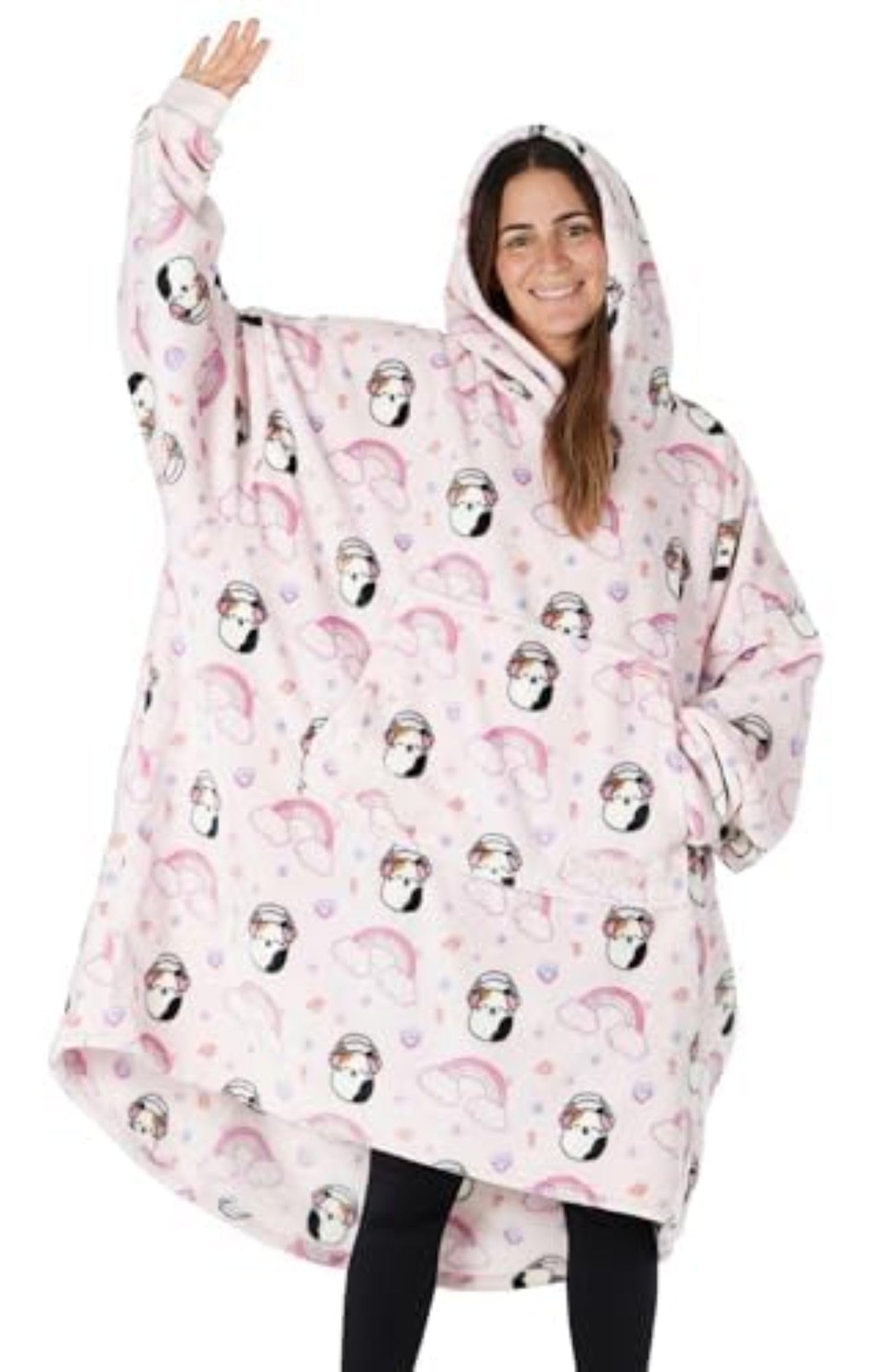 THE COMFY Dream Oversized Wearable Blanket Gifts for Women and Kids, Ultrasoft Plush Light Microfiber Blankets Seen on Shark Tank