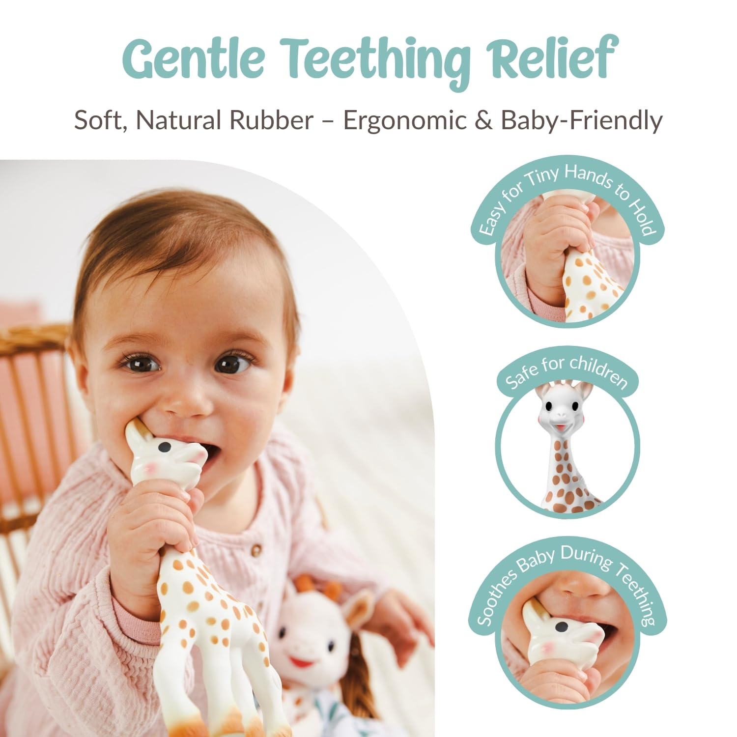 Sophie la Girafe® - Sophie Teether & Comforter Gift Set, Multicoloured - Image 3