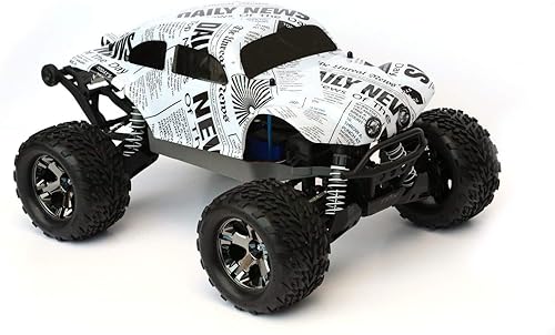 SummitLink Reemplazo de estilo periódico personalizado compatible para automóvil o camión RC escala 1/10 (camión no incluido) STB-N-01