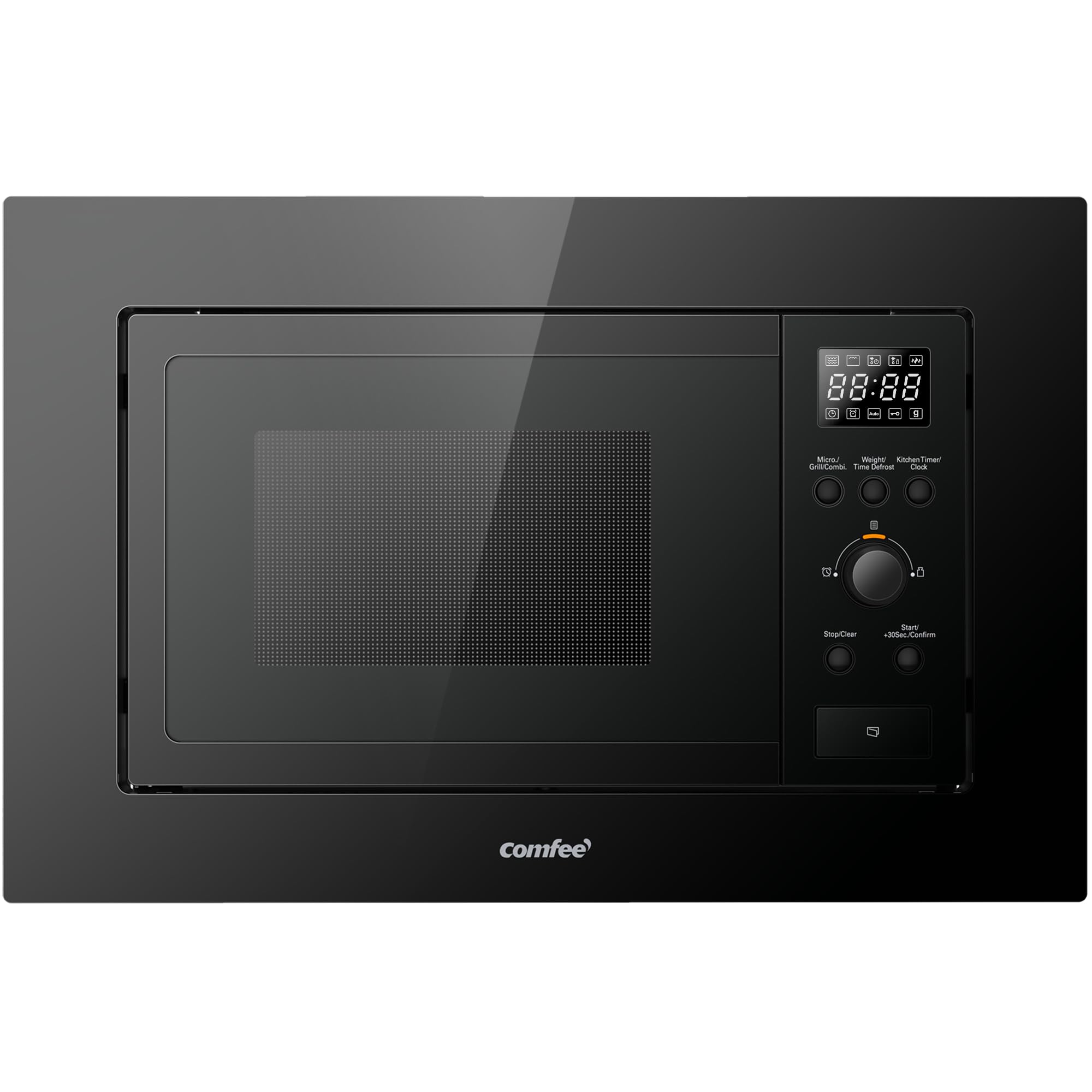 COMFEE' 20L Compact Microwave, 700W Black Solo Manual Microwave with Inverter,5 Power Levels,Quick Defrost,Easy Clean,Dial Timer,Small for Kitchen- CMO-MM202NF(BK) — view 11