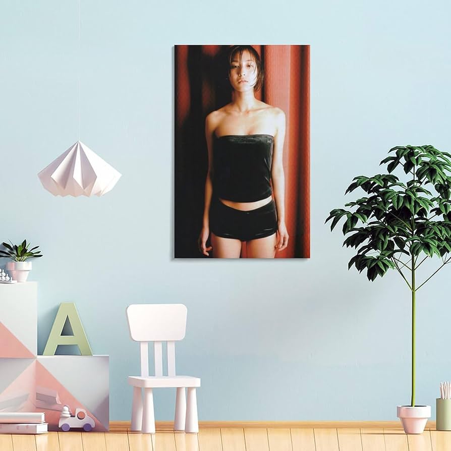 Amazon.co.jp: 広末涼子下着セクシー写真ポスター キャンバス