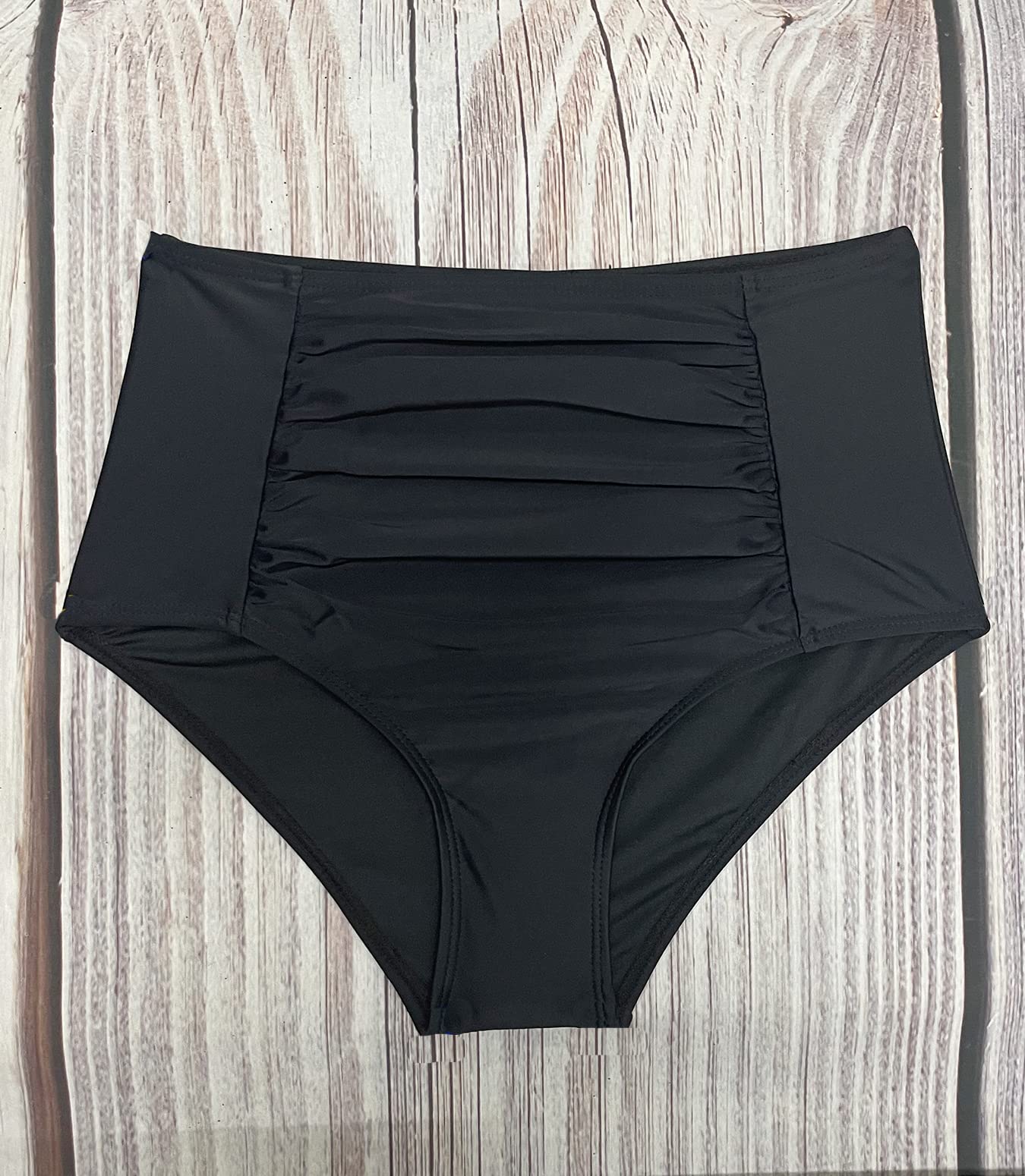 JFAN Braguita de Bikini Mujer Cintura Alta Bragas Bikini Vientre Plano Pantalón la Parte de Abajo Traje Baño Mujer