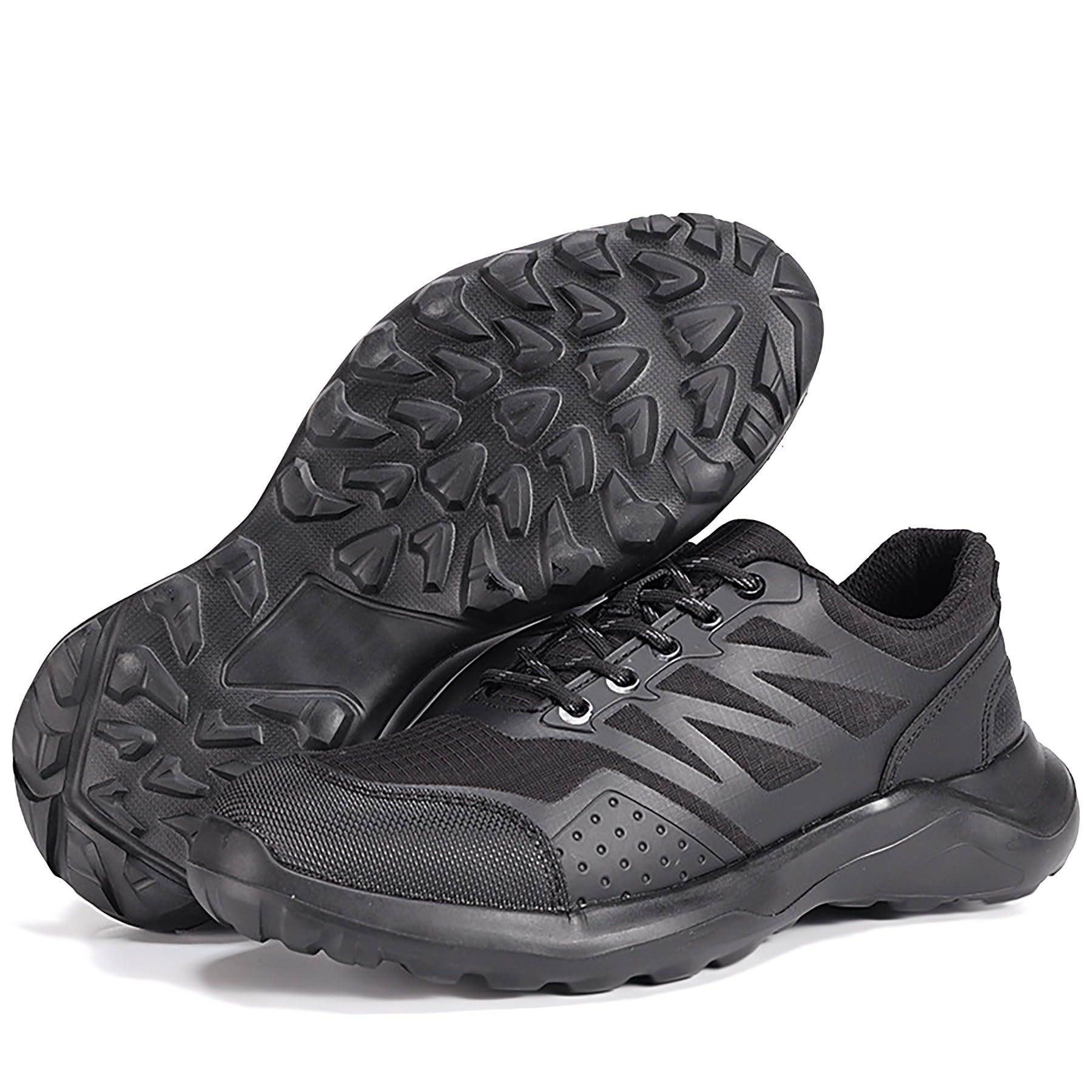 Spider - Zapatillas Negras Antideslizantes para Uso Diario, Cómodas y Amortiguadas, Calzado Casual para Restaurantes y Hoteles | 36-45 EU