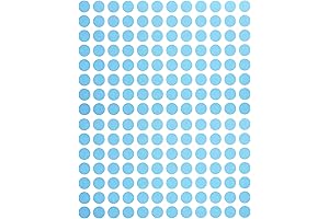 Simplify Labeling with Royal Green Light Blue Dot Stickers! Enhance Organization and Efficiency