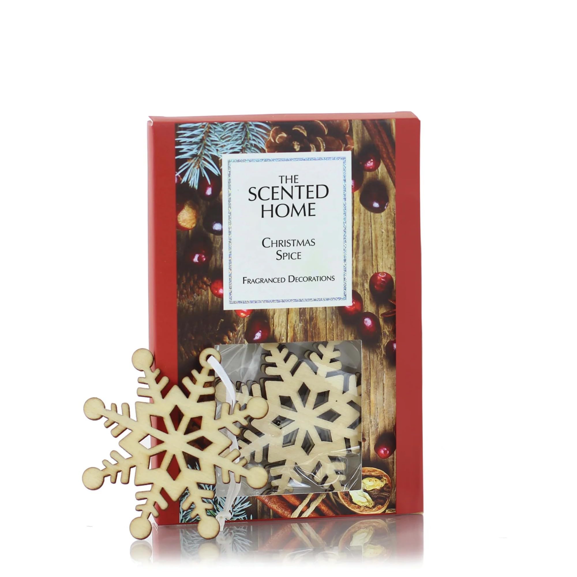 Ashleigh Burwood B2c Spice-Scented Snowflake Christmas Ornaments By