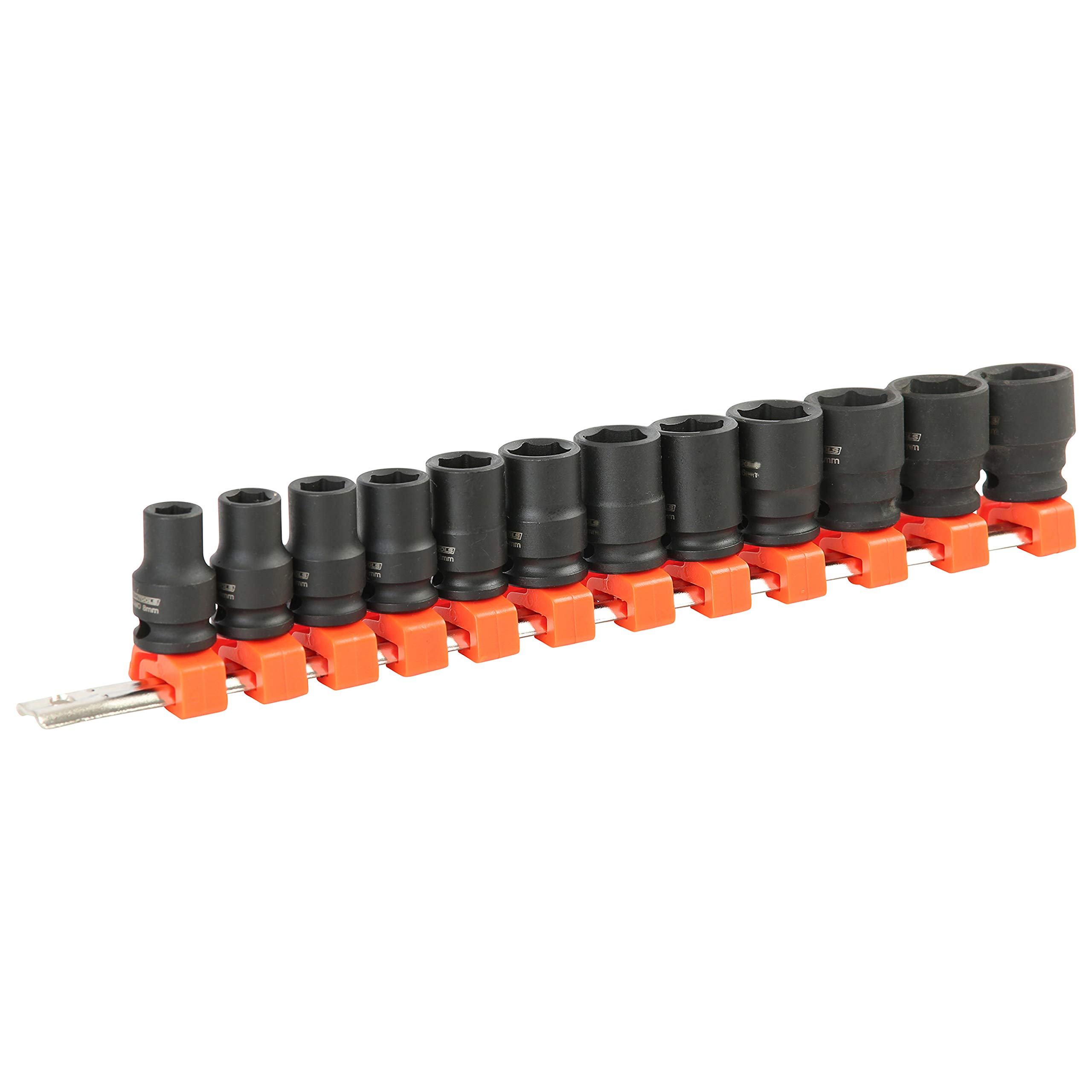 OEMTOOLS 25587 3/8 Drive Impact Shallow Socket Set, 12-Piece