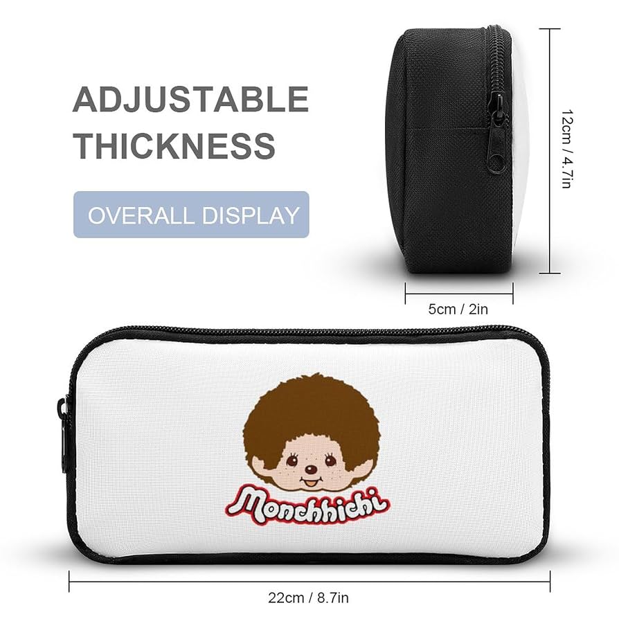 Amazon.co.jp: モンチッチ ペンケース ペンポーチ 大容量 筆箱