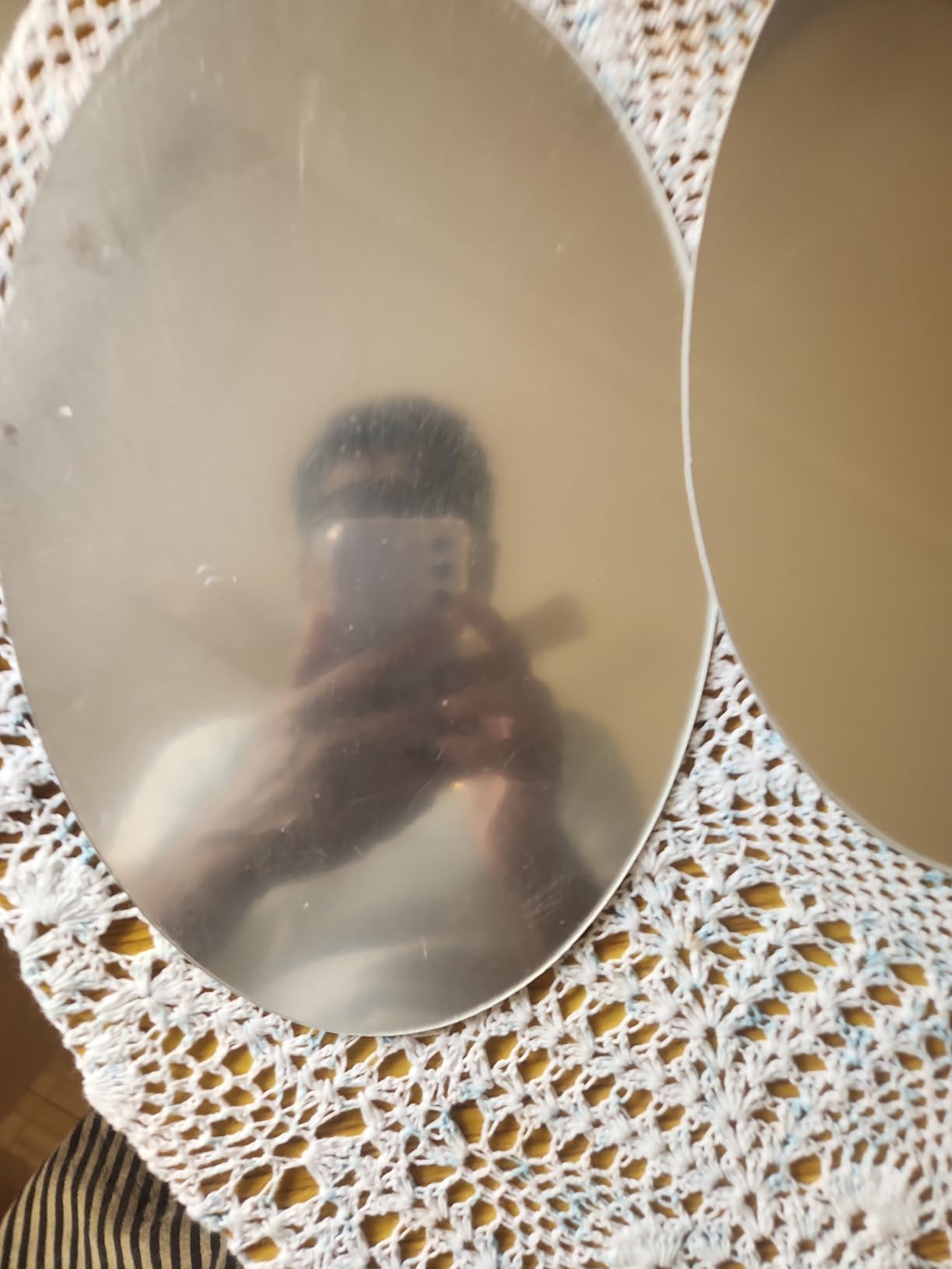 Buy Walldaddy - Self Adhesive Wall Mirror Stickers Big Size (30X20) Cm ...