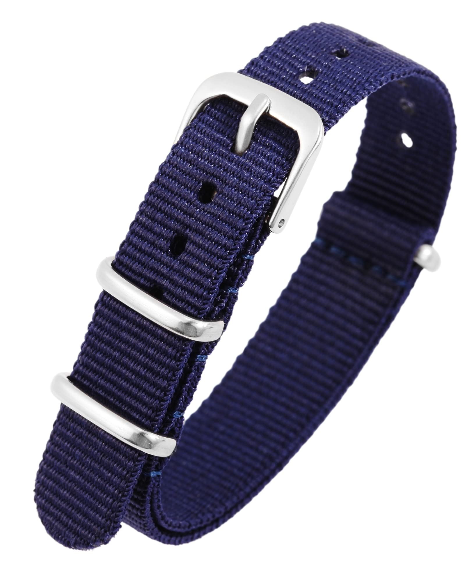 ExcellancReplacement watch strap with pin buckle, width 14-22 mm