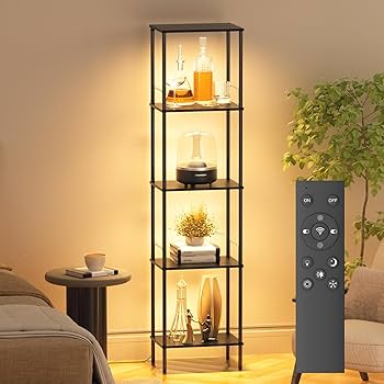 Amazon.co.jp : 「MIMOSA」フロアライト LEDフロアランプ ラック