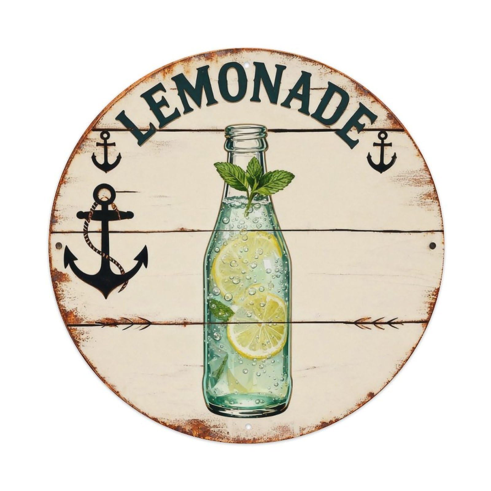 Lemonade Sign Metal Tin Sign Plaque