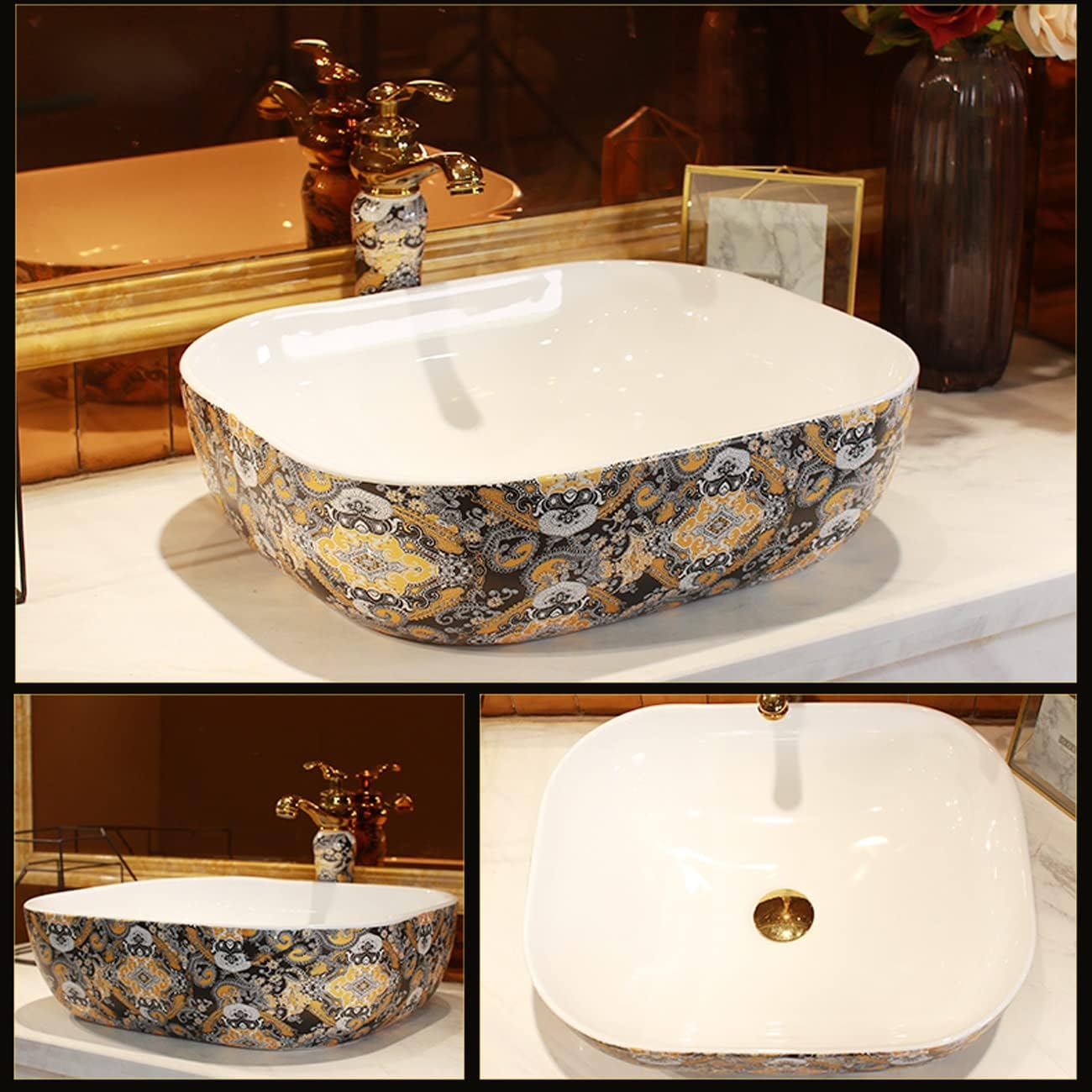 一点物｜重厚透彫】銅製 六角蓋付香炉｜瑞獣摘み｜実心銅の重厚感｜高