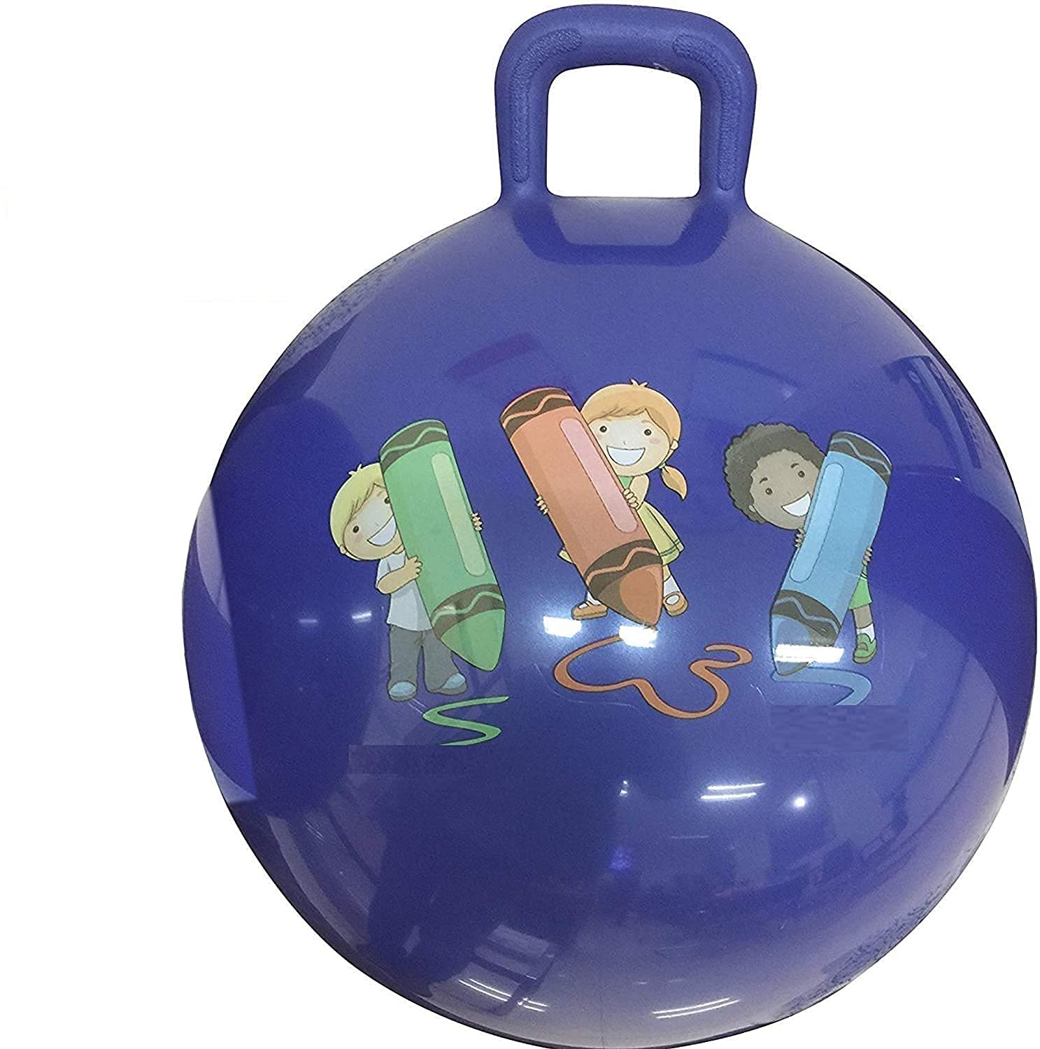 ANG Sit & Bounce Hop Ball 45cm (18 Inch.)|Jumping Ball|Bouncy Ball with Handle|Indoor Outdoor Toy| Party Games Gift for Boys & Girls - Age (3 to 6) Color and Desing (B0CPDYGW5P) Amazon Price History, Amazon Price Tracker
