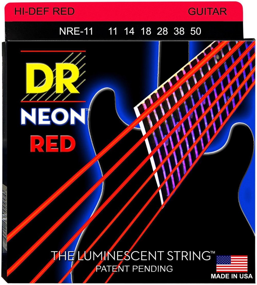 Hi-Def Neon Red Electric Heavy