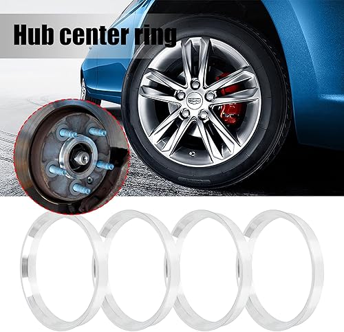 Miniatura 7 de SaferCCTV - Anillos centrados para eje de rueda (73,1 a 2.524 in, diámetro exterior 2.878 in, identificación de 2.524 in, accesorios de coche,