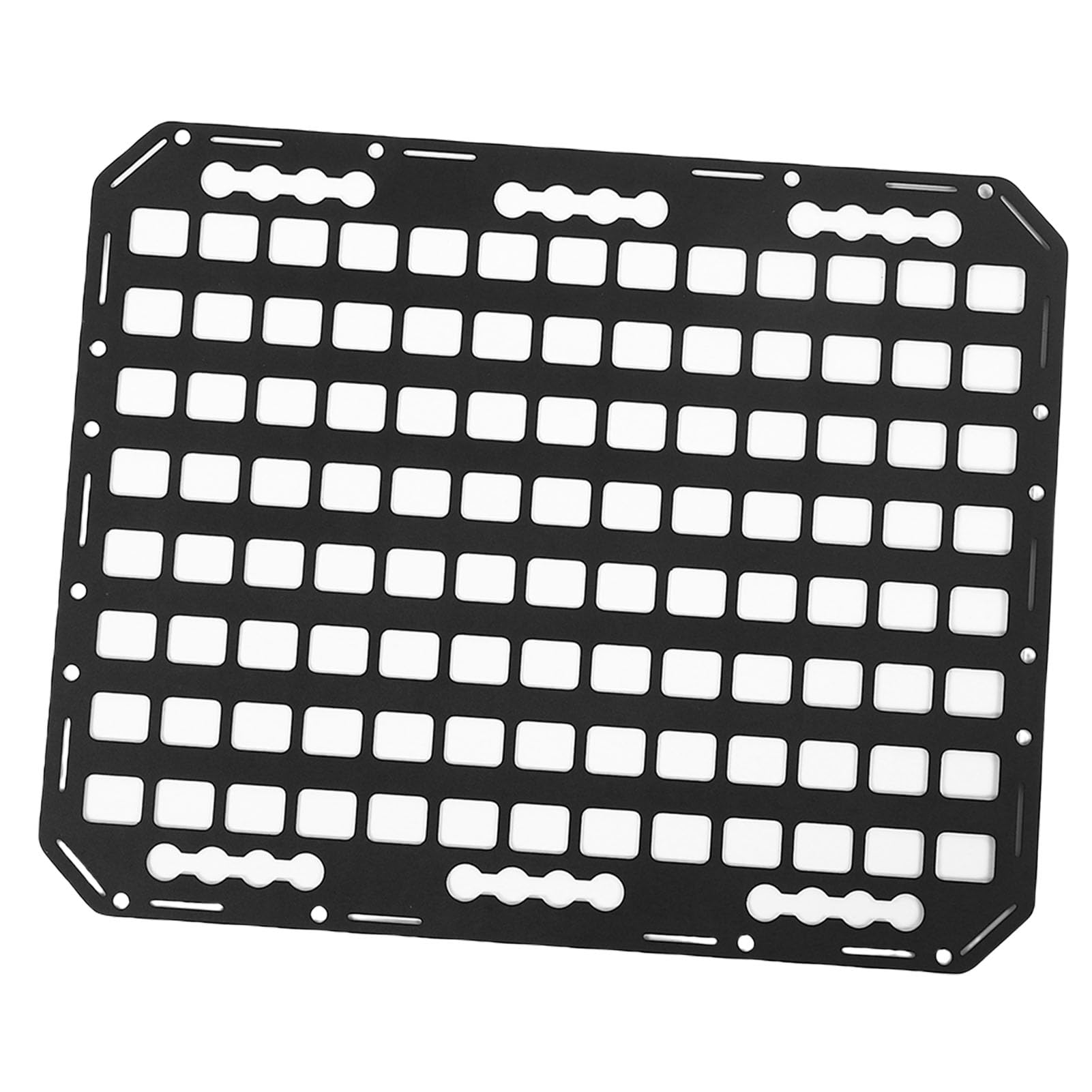 Cocoarm Panel Molle Pojazdu, Aluminiowa Modułowa Tablica do Przechowywania z Hakami do Organizowania Narzędzi w SUV-ach, Ciężarówkach, Kamperach