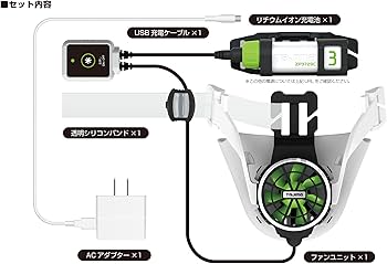 TAJIMA 清涼ファン風雅ヘッドフルセット Amazon.co.jp: タジマ(Tajima) 清涼ファン風雅ヘッド フルセット