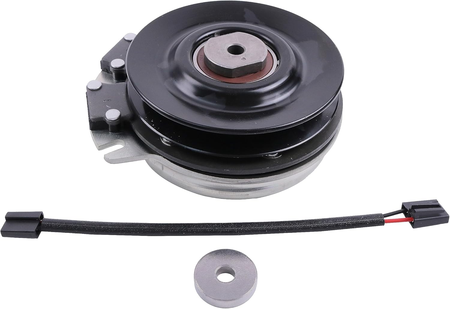 JEENDA PTO Clutch Electric 481228 Compatible with Scag/ 5218-3, 5218-62 Compatible with Warner 6" Pulley 1-1/8" Crank #057 157, 057157, X0307