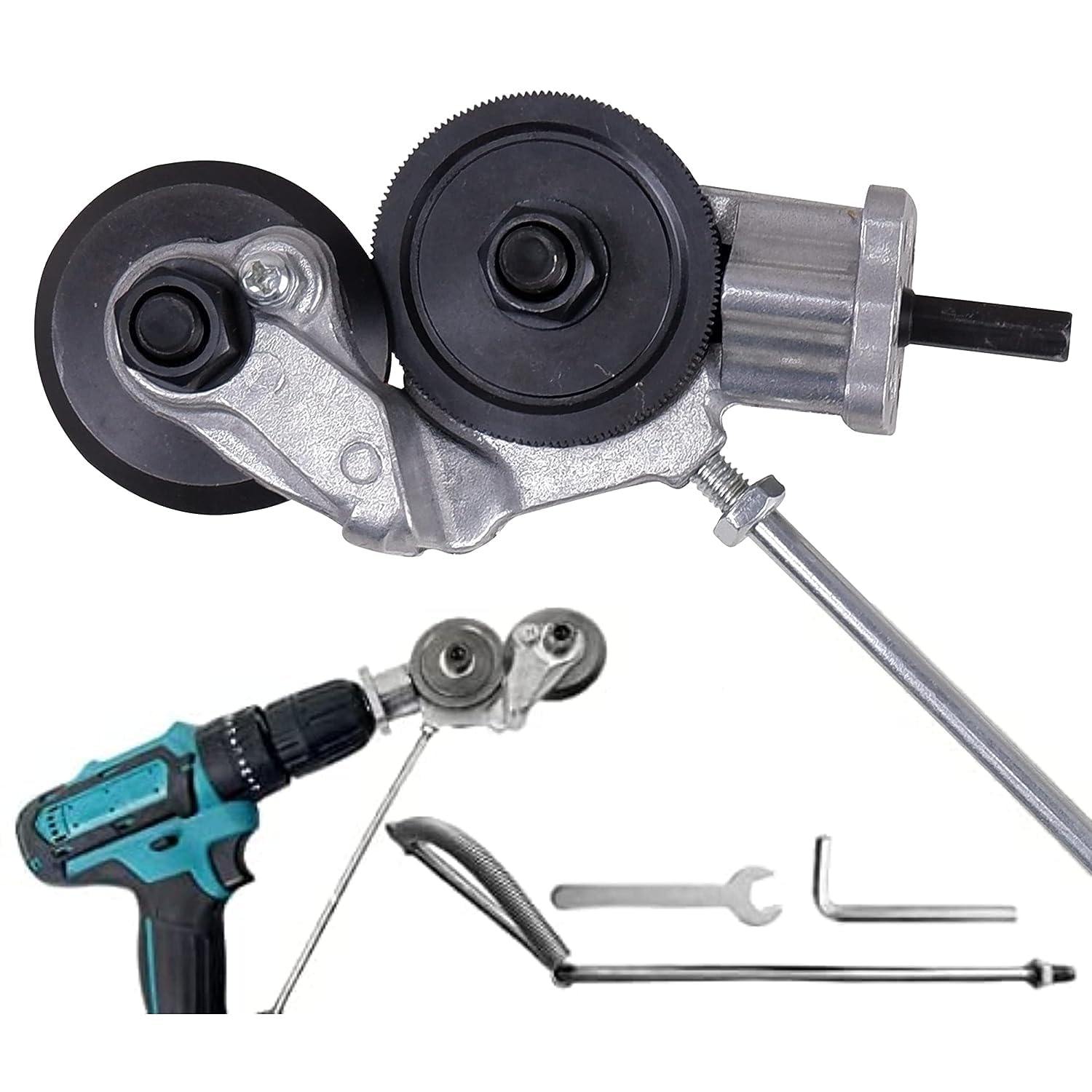 VENEKETY Electric Drill Refitting Plate Shear - Metal Sheet Cutter Attachment (B0CD29HYTQ) Amazon Price History, Amazon Price Tracker