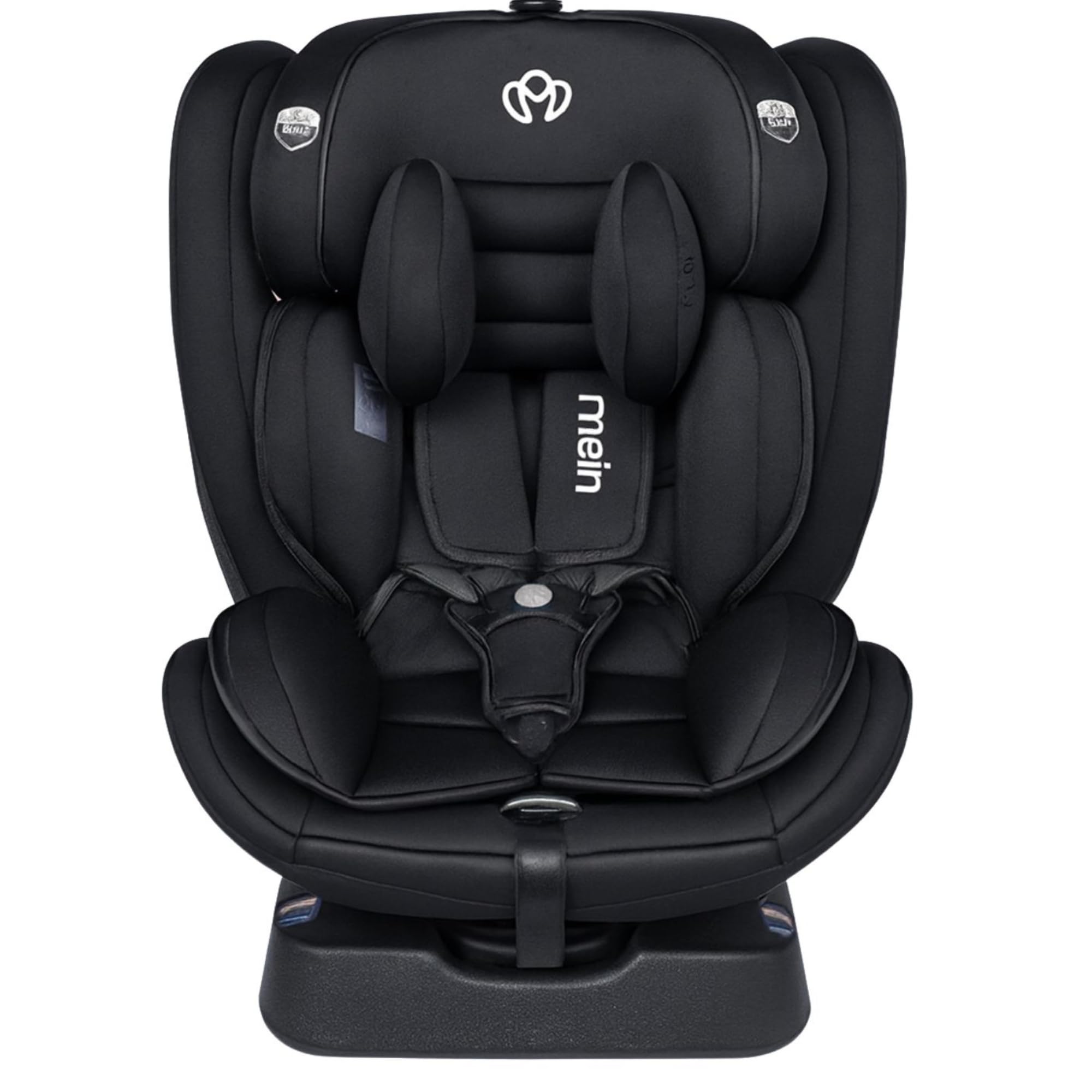 MEIN Seggiolino Auto Senza Isofix 0‑36 kg Universale – Montaggio con Cintura, Gruppo 0‑1‑2‑3, Reclinabile e Sicuro per Neonati e Bambini