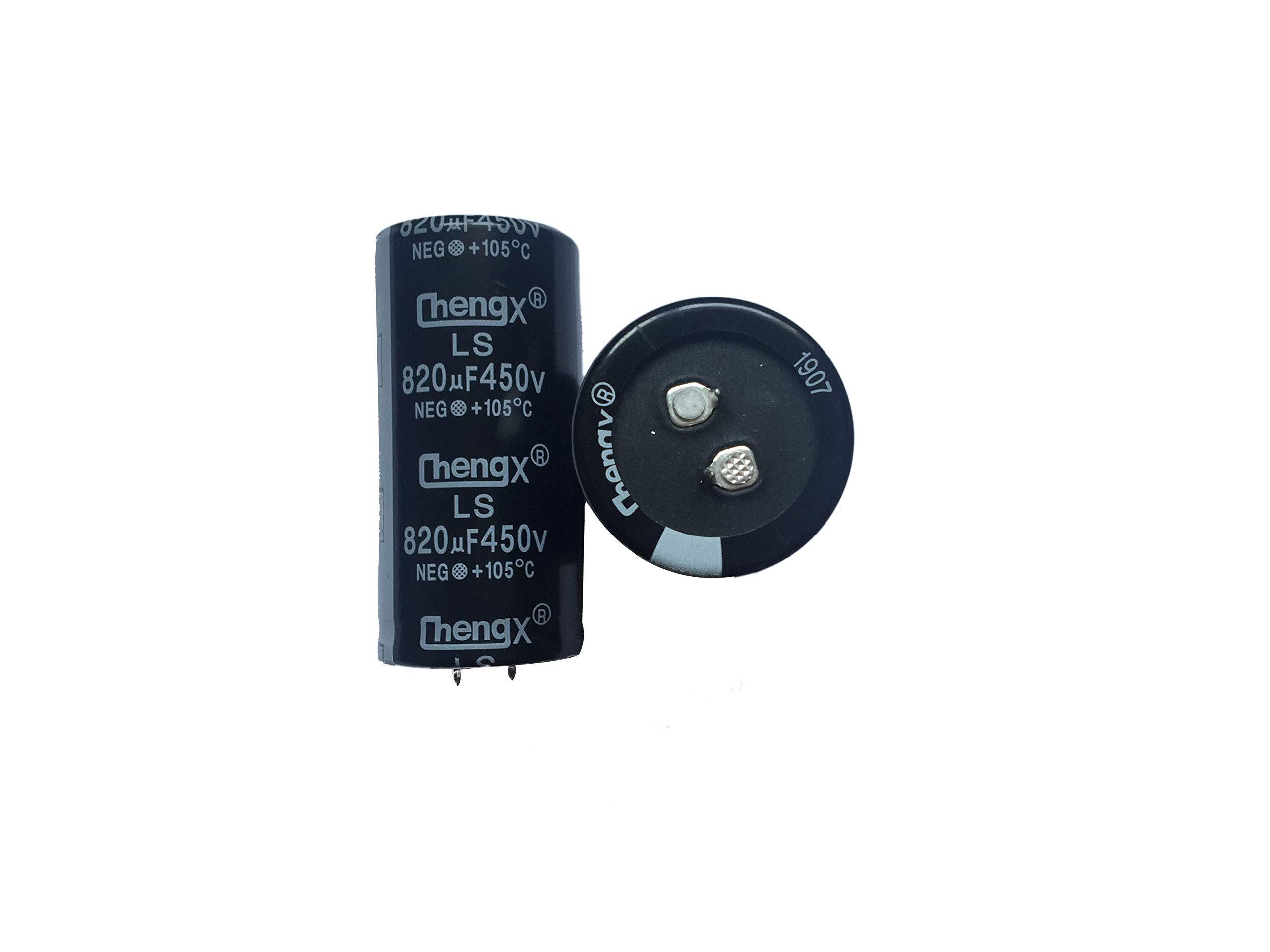 Snap In Capacitors 820uF 450V 35X70(MM) 2 PCS