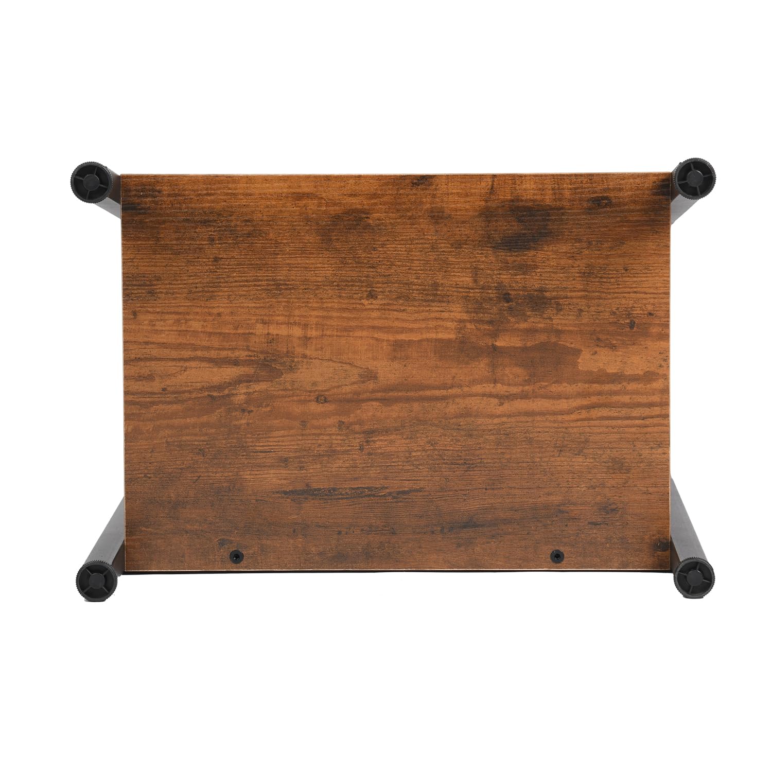 FurnitureR Chambre d'enfant Etagères, Étagères Trapézoïdales Ouvertes, Meuble de Rangement à 5 Niveaux avec Tiroirs en Non-Tissé, Étagère Autoportante pour Bureau, Bibliothèque, 42 x 29 x 141 cm