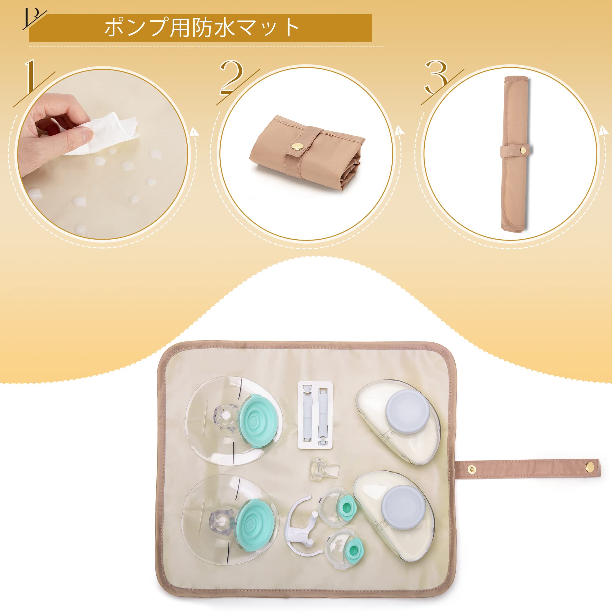 Amazon.co.jp: Fasrom 搾乳機 収納バッグ 小物入れ 哺乳瓶ポーチ 