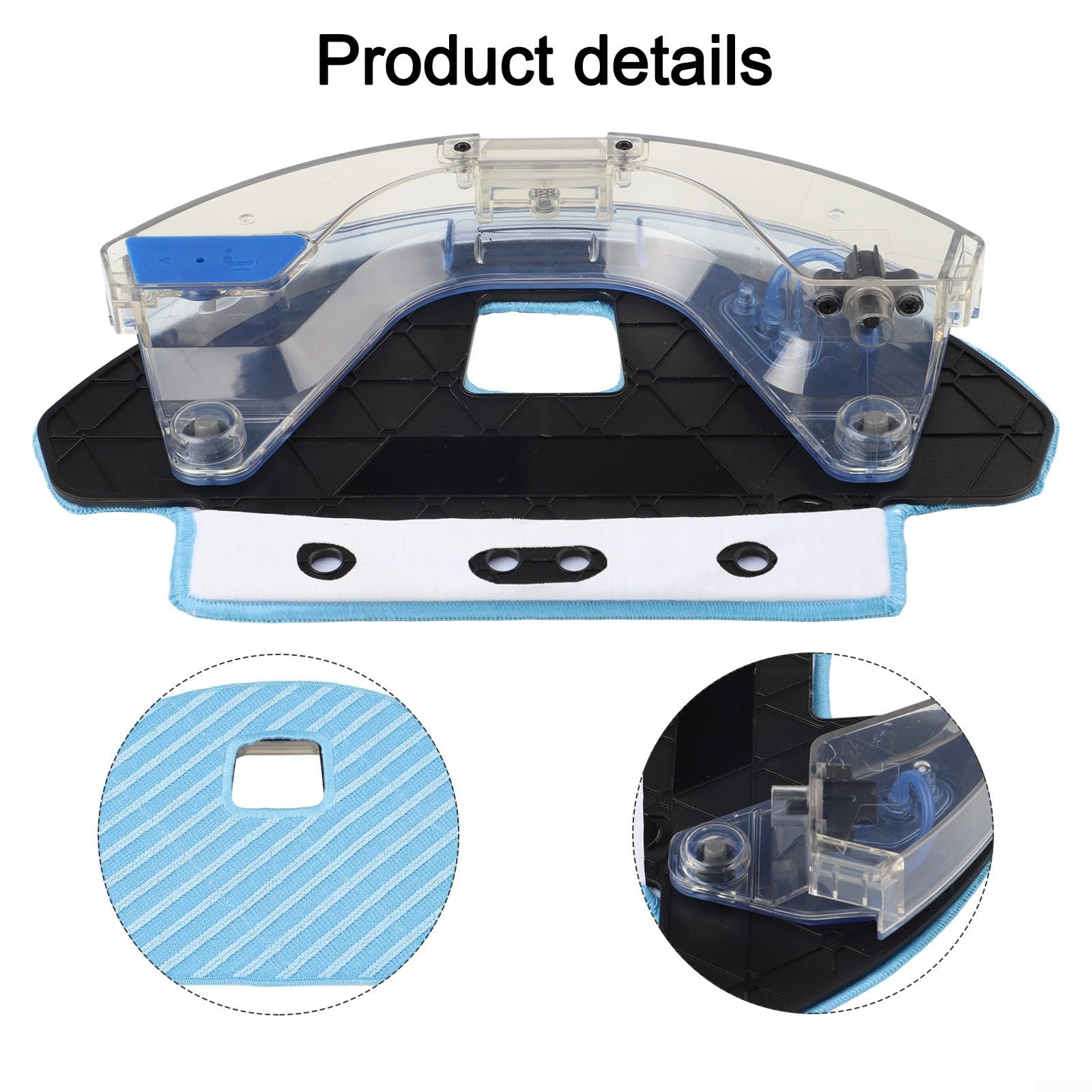 Aspirapolvere Per Pezzi di Ricambio Ventosa Mop Holder per Combo 113 R113840 Compatibile con Bot Robot Aspirapolvere, Storage Rack Mount Set