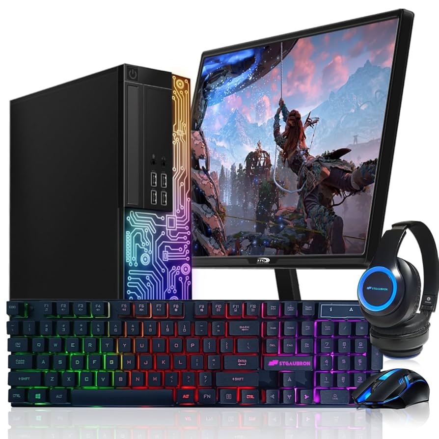 ゲーミングPC/core i5/500GB/NVIDIAグラボ/DELL Dell Gaming OptiPlex Desktop RGB Computer PC, Intel Core i5
